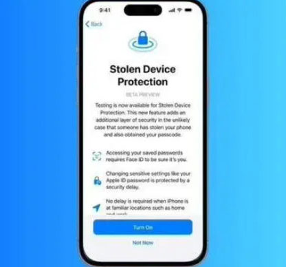 平遥苹果授权维修店分享被盗设备保护功能开启方法 