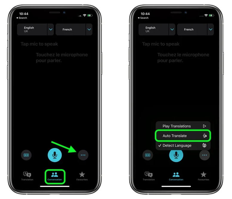 平遥苹果手机维修分享iOS 15 “翻译” App 新改进 