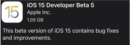平遥苹果手机维修分享如何升级到iOS15.0 beta5 